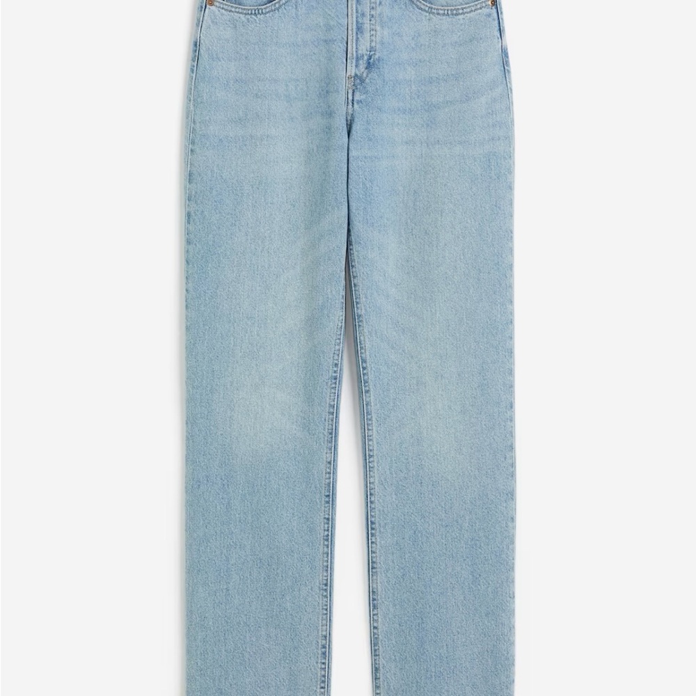 H&M Straight High Jeans